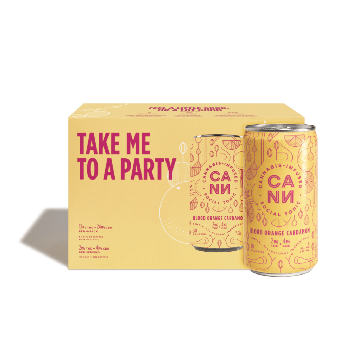 CANN | 2 mg Blood Orange Cardamom