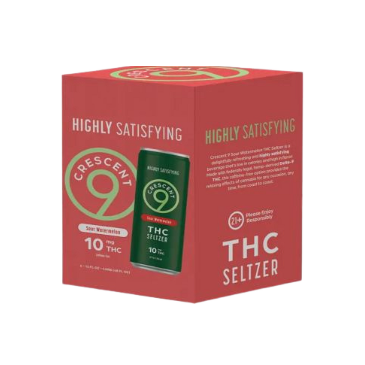 Crescent 9 | 10mg Sour Watermelon 4pk