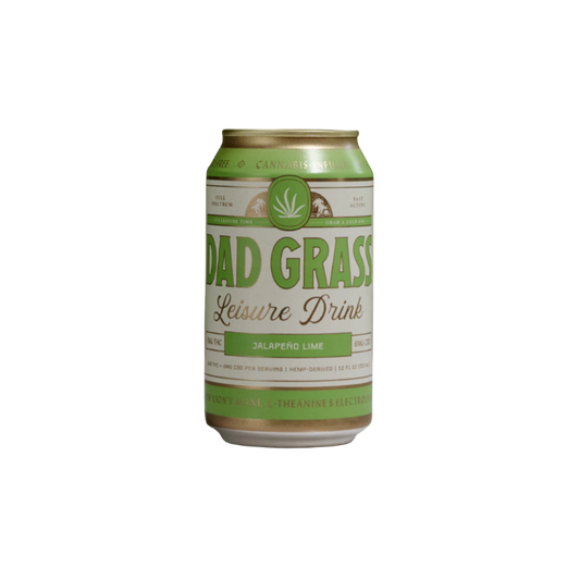 Dad grass Jalapeño Lime cannabis beverage sèchey