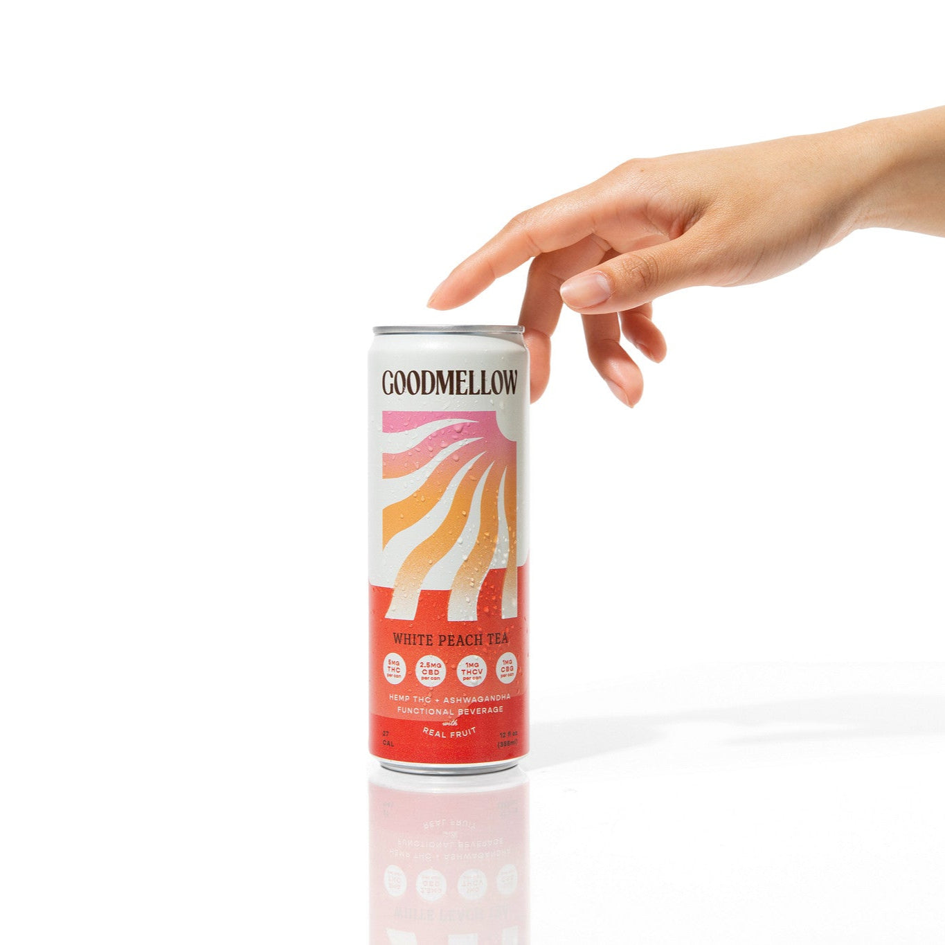 Goodmellow | 5mg White Peach Tea 4pk