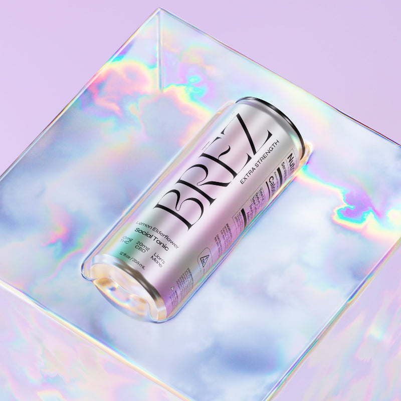 BRĒZ | 10mg Lemon Elderflower Social Tonic