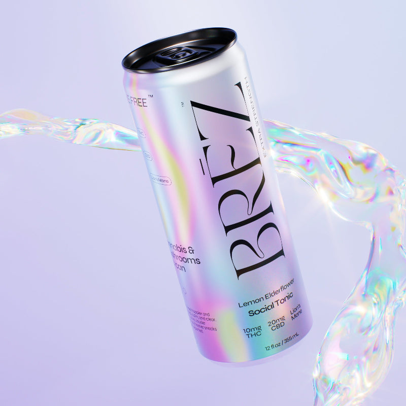BRĒZ | 10mg Lemon Elderflower Social Tonic