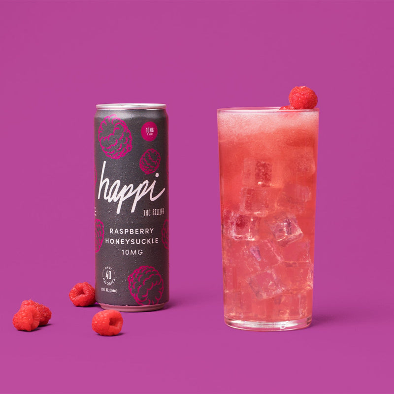 Happi | 10mg Raspberry Honeysuckle