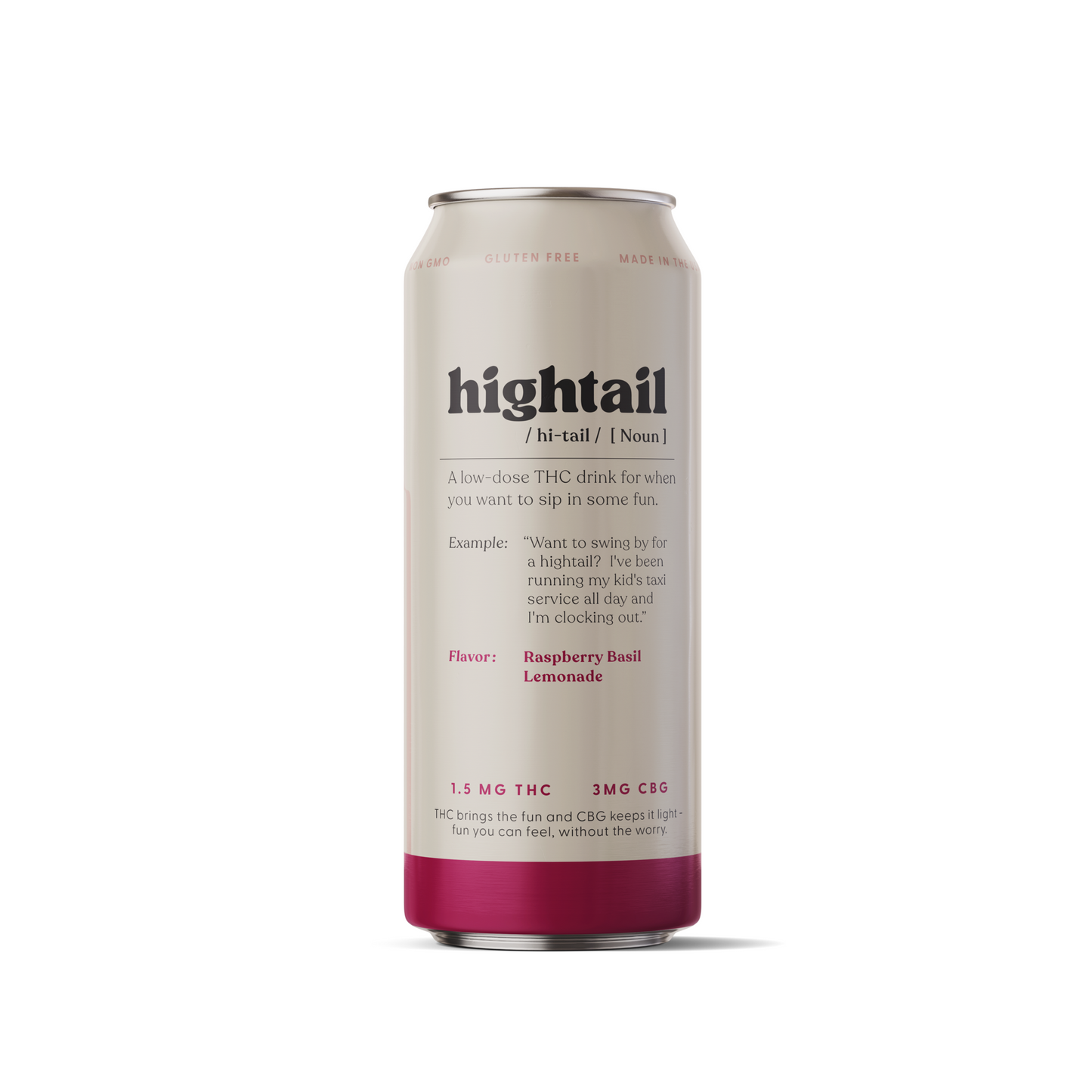 Hightail | 1.5mg Raspberry Basil Lemonade