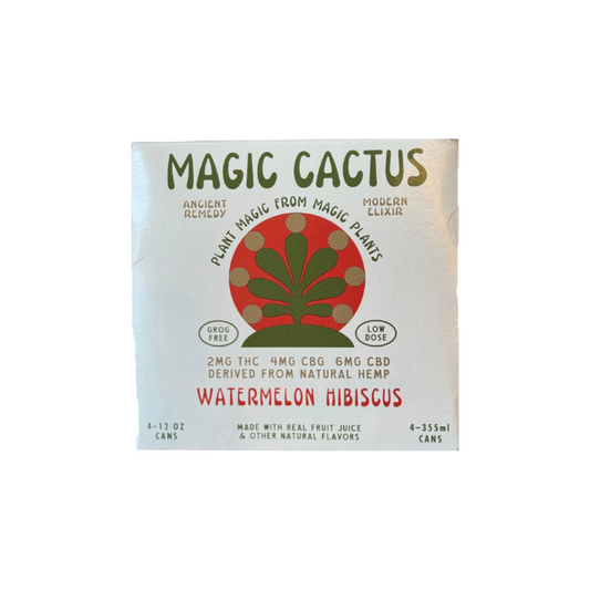 Magic Cactus | 2mg Watermelon Hibiscus 4pk