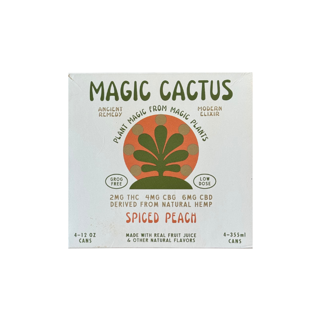 Magic Cactus | 2mg Spiced Peach 4pk