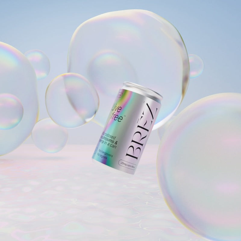 BRĒZ | 2.5mg Lemon Elderflower Social Tonic