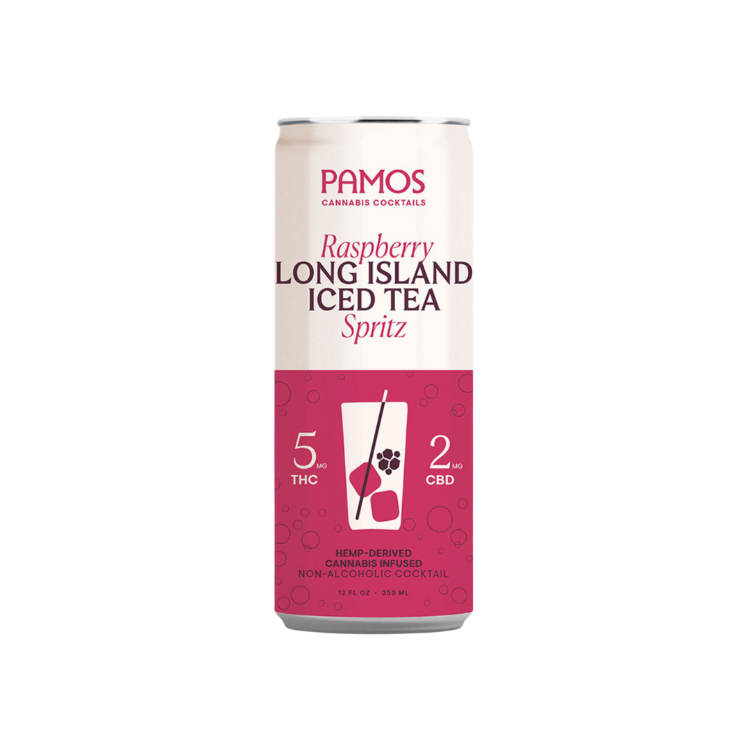 Pamos | 5mg Raspberry Long Island Iced Tea 4pk