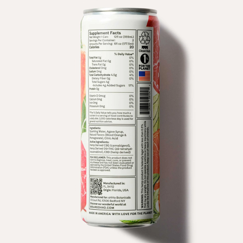 oHHo | Blood Orange & Pomegranate