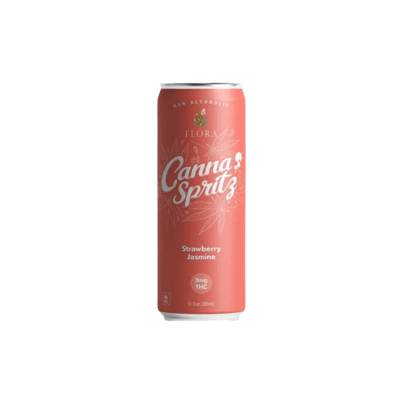 Flora Hemp Spirits Strawberry Jasmine CannaSpritz