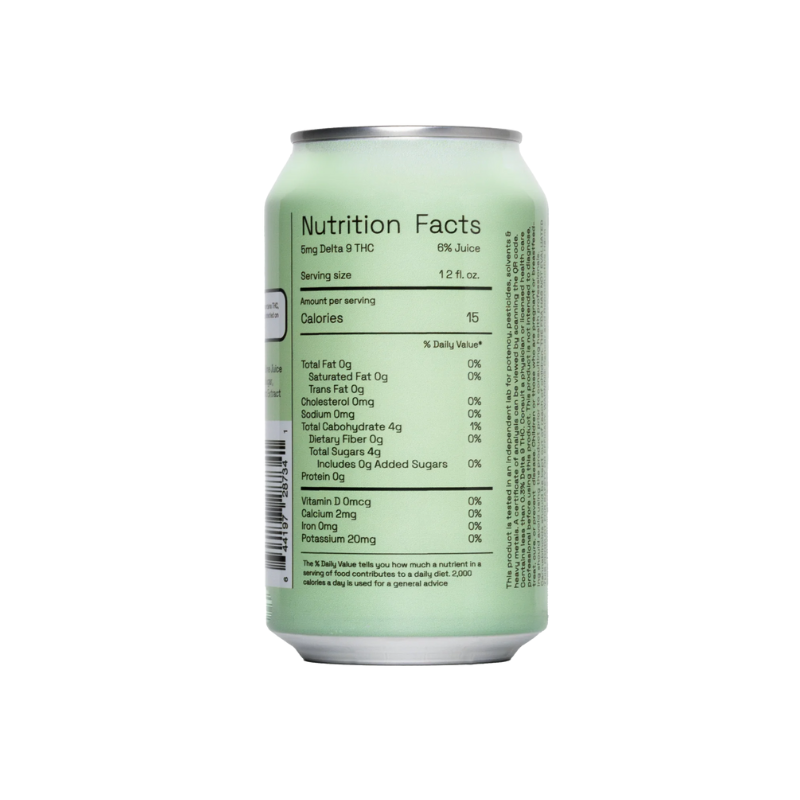Cali Sober THC Infused Ranch Water
