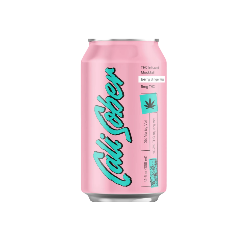 Cali Sober THC Berry Ginger Fizz