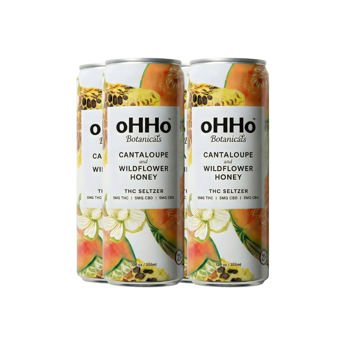 oHHo | 5mg Cantaloupe & Wildflower Honey 4pk