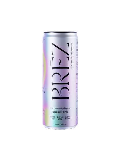 BRĒZ | 10mg Lemon Elderflower Social Tonic