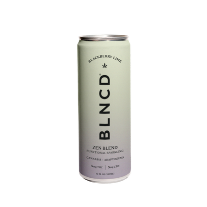 BLNCD blackberry lime cannabis beverage at sechey