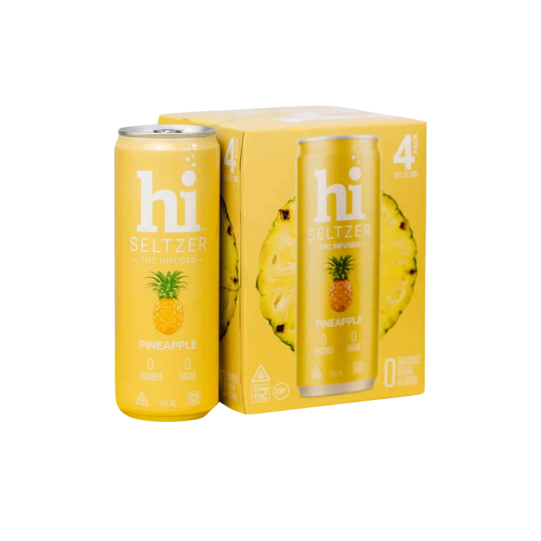 Hi Seltzer | 5mg Pineapple 4pk
