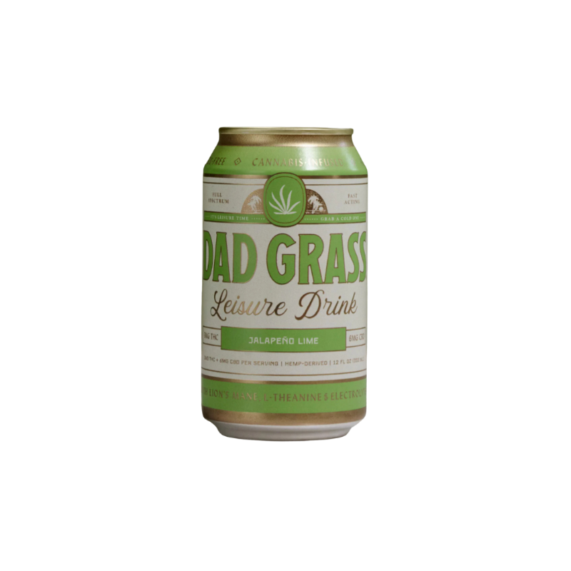 Dad grass Jalapeño Lime cannabis beverage sèchey