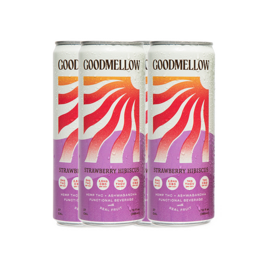 Goodmellow | 5mg Strawberry Hibiscus 4pk