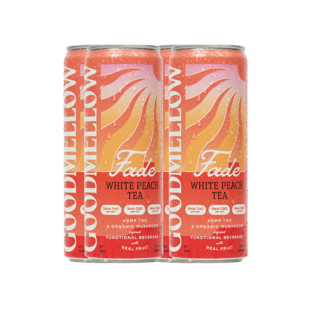 Goodmellow | 10mg White Peach Tea 4pk