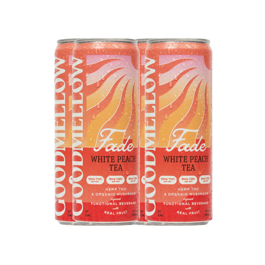 Goodmellow | 10mg White Peach Tea 4pk