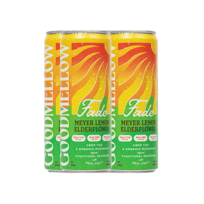 Goodmellow | 10mg Meyer Lemon Elderflower 4pk