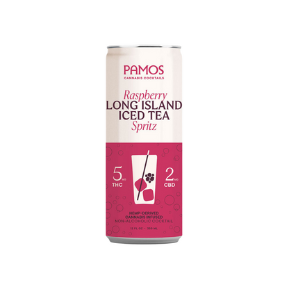 Pamos | 5mg Raspberry Long Island Iced Tea 4pk