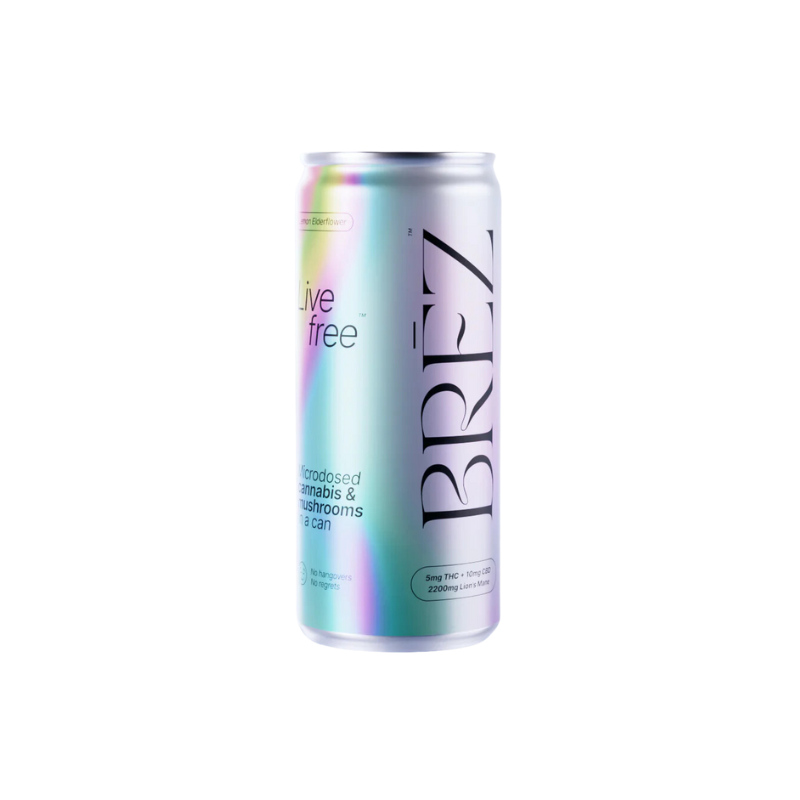 BRĒZ | 5mg Lemon Elderflower Social Tonic