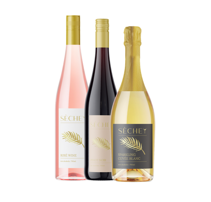 Signature Alcohol-Free Premium Wine Bundle – 3 Bottles