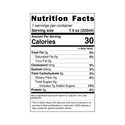 Nutrition Facts