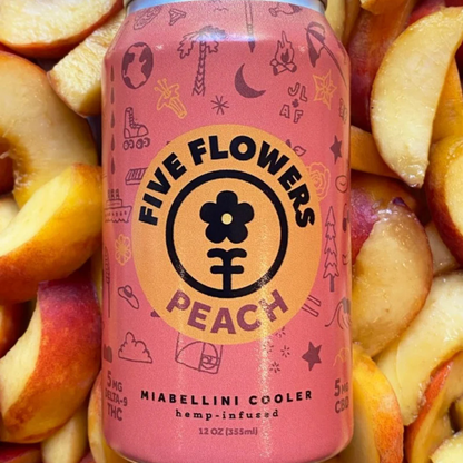 Five Flowers | Peach