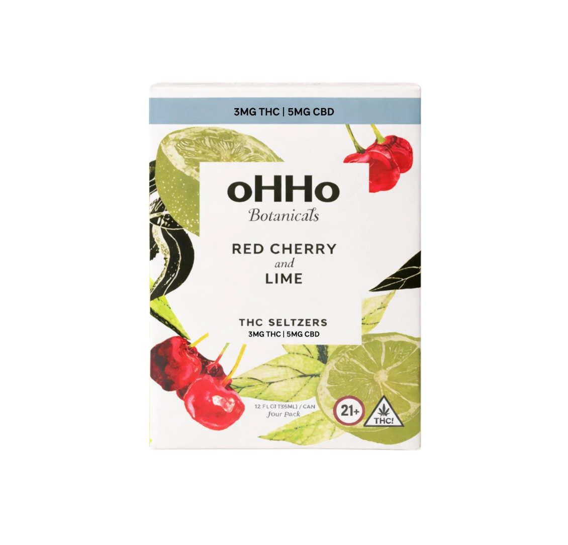 oHHo | 3mg Red Cherry & Lime 4pk