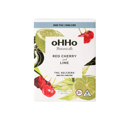 oHHo | 3mg Red Cherry & Lime 4pk