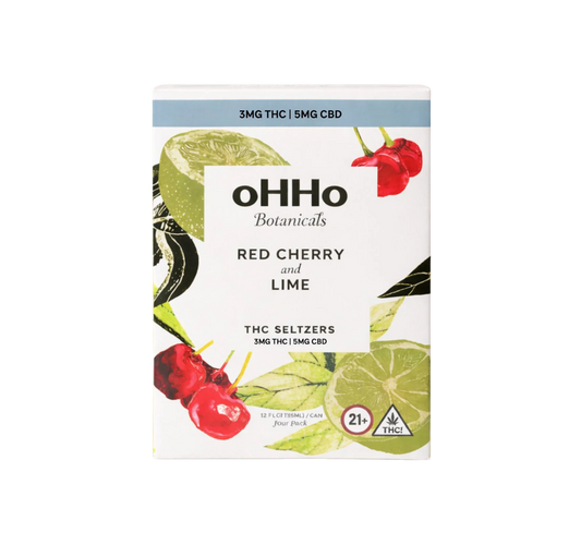 oHHo | 3mg Red Cherry & Lime 4pk
