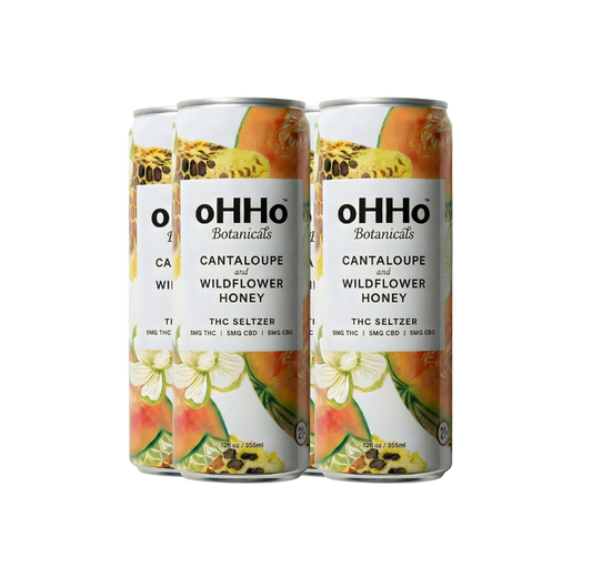 oHHo | 5mg Cantaloupe & Wildflower Honey 4pk